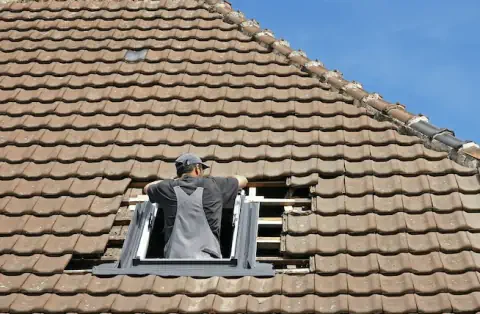 Pose de velux - Massangis
